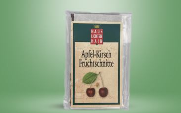 Apfel-Fruchtschnitte mit Kirsch 35g