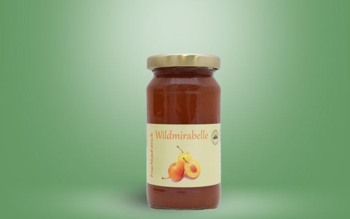 Wildmirabelle Fruchtaufstrich Glas 235g