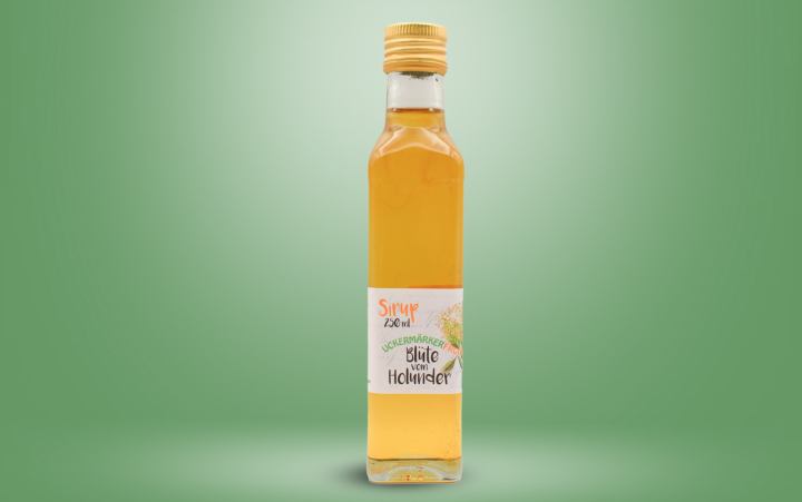 Holunderblütensirup Uckermark Flasche 0,25l